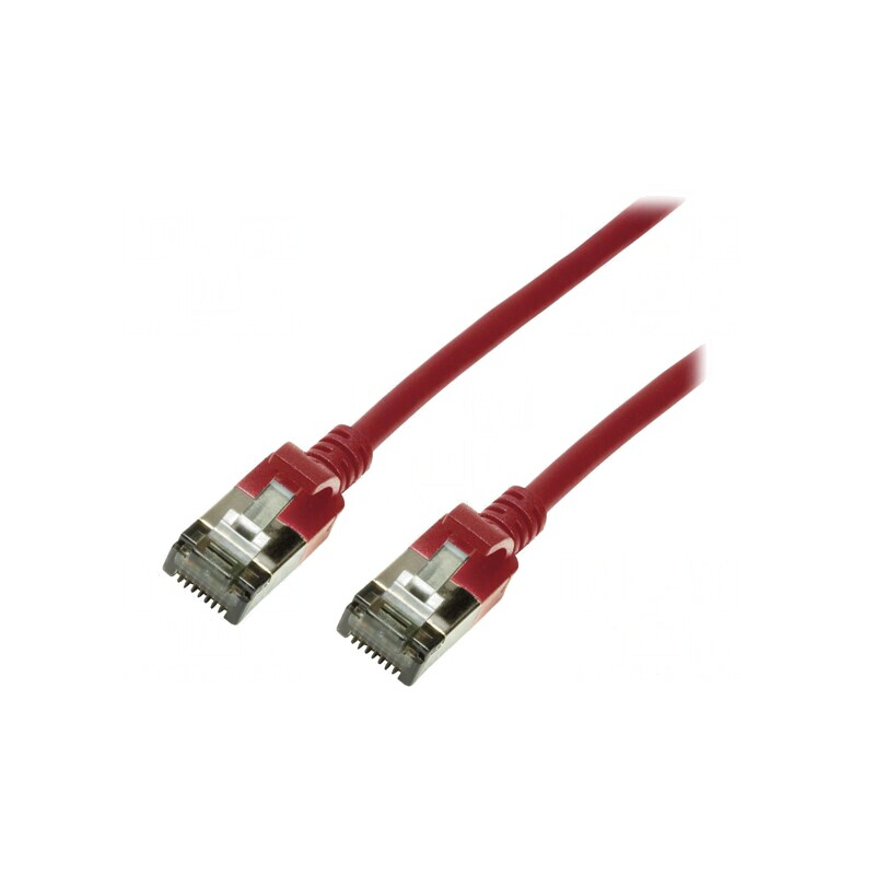 Patch Cord Ethernet Cat 6a U/FTP TPE Roșu | Electronic-mag.ro | Componente Electronice