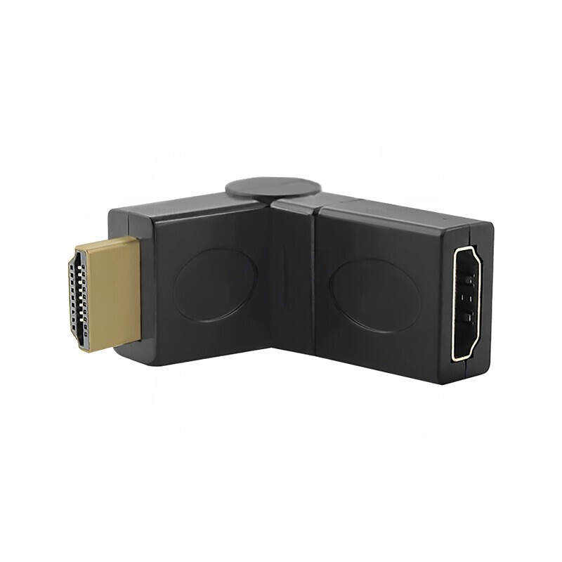 Adaptor HDMI Mobilă 360° - Negru | Electronic-mag.ro | Componente Electronice