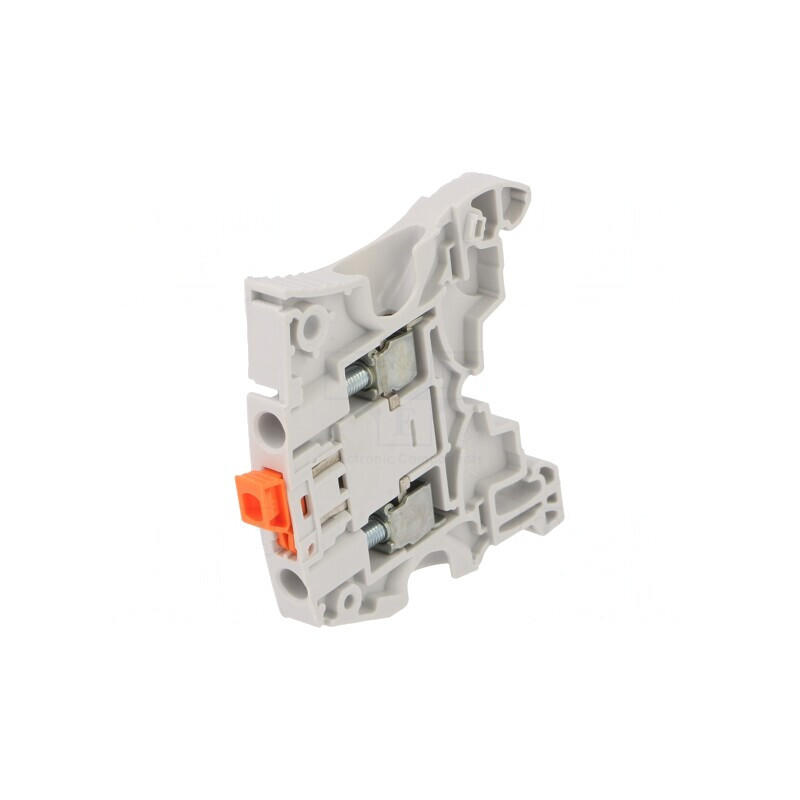 Îmbinare Șine 0,2-6mm² Piste 1 Borne 2 Gri 6mm | Electronic-mag.ro | Componente Electronice