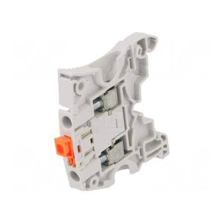 Îmbinare Șine 0,2-6mm² Piste 1 Borne 2 Gri 6mm | Electronic-mag.ro | Componente Electronice