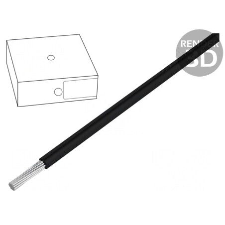 Cablu Electric 6mm2 PVC Negru H07V-K Multi-Standard | Electronic-mag.ro | Componente Electronice