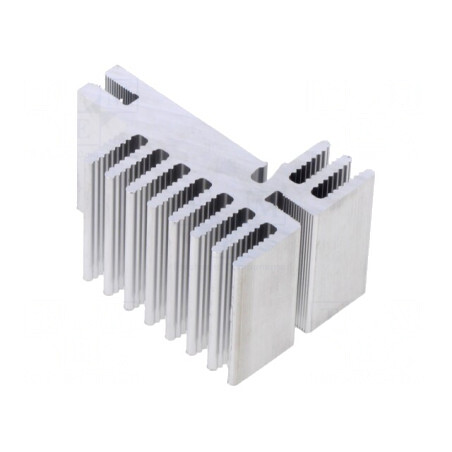 Radiator Extrudat cu Aripioare 25x30x35mm | Electronic-mag.ro | Componente Electronice