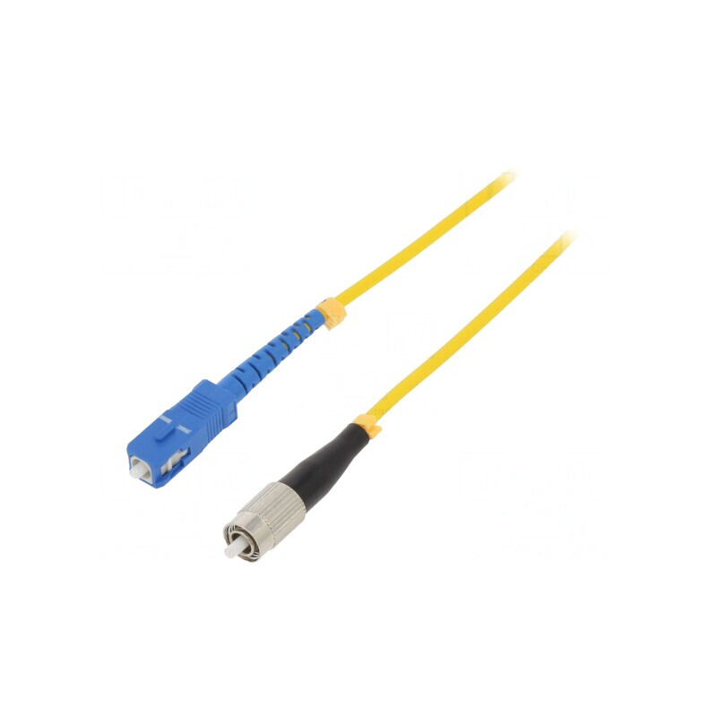 Patch Cord FC/UPC-SC/UPC 15m Fibră Optică 9/125um | Electronic-mag.ro | Componente Electronice