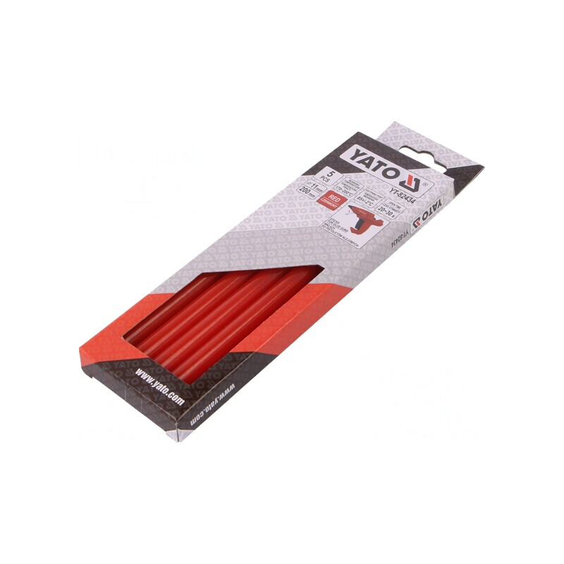 Adeziv Termofuzibil Roșu 11.2mm x 200mm | Electronic-mag.ro | Componente Electronice