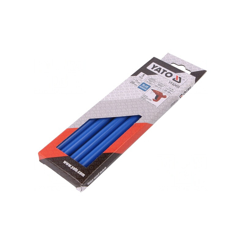 Bețișoare Adeziv Termofuzibil Albastru 11,2mm x 200mm - Set 5 Buc. | Electronic-mag.ro | Componente Electronice