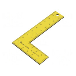 Echer Metalic 100x60mm | Electronic-mag.ro | Componente Electronice