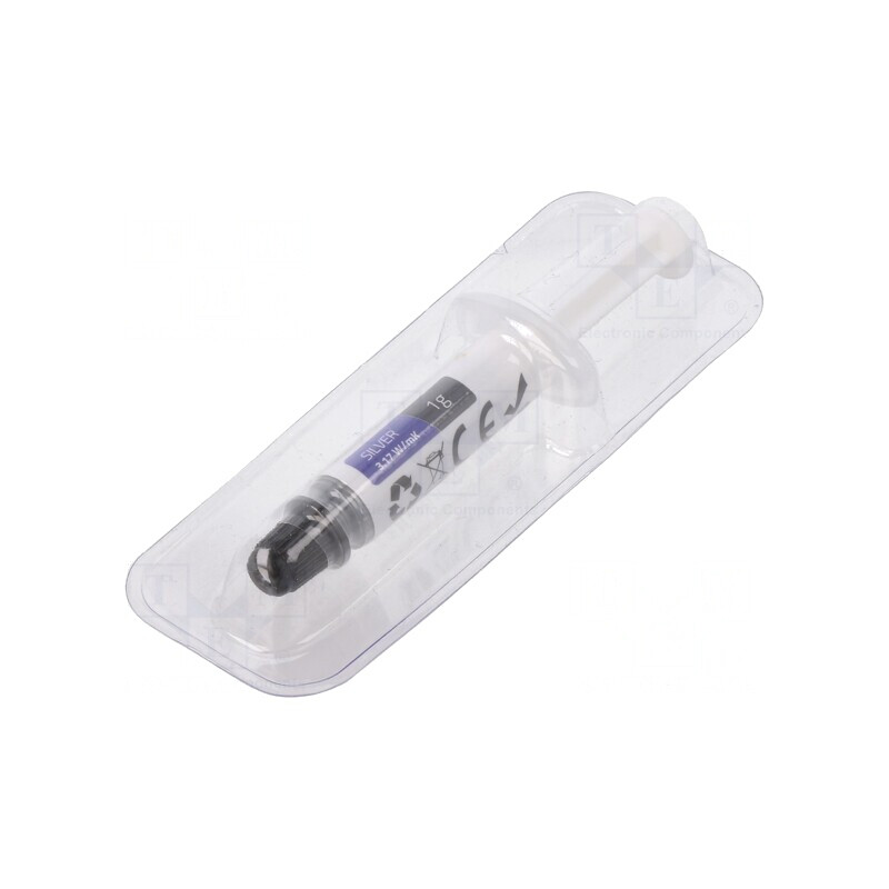 Pastă Termoconductoare Argintie 1g | Electronic-mag.ro | Componente Electronice