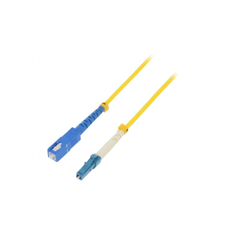 Patch Cord Fibră Optică LC/UPC-SC/UPC 2m 9/125um | Electronic-mag.ro | Componente Electronice