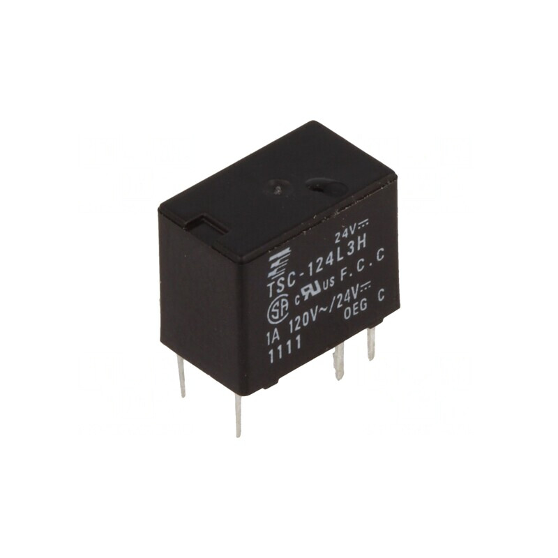 Releu Electromagnetic SPDT 24VDC 1A | Electronic-mag.ro | Componente Electronice