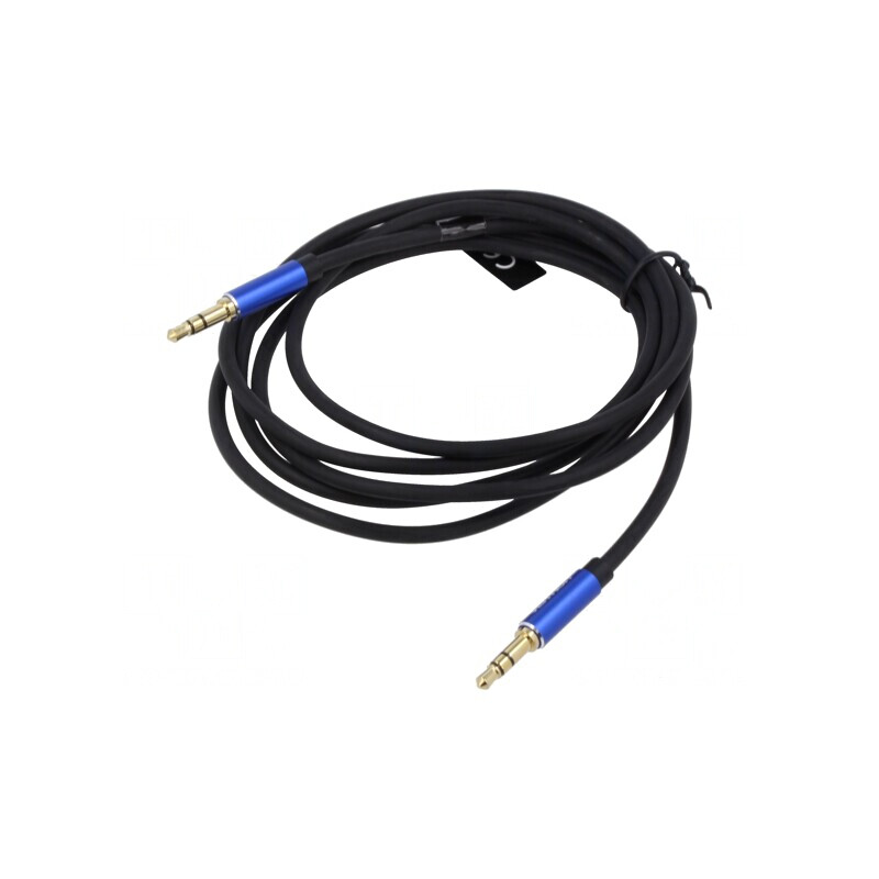 Cablu Audio Jack 3,5mm 3pin 1,5m Negru | Electronic-mag.ro | Componente Electronice
