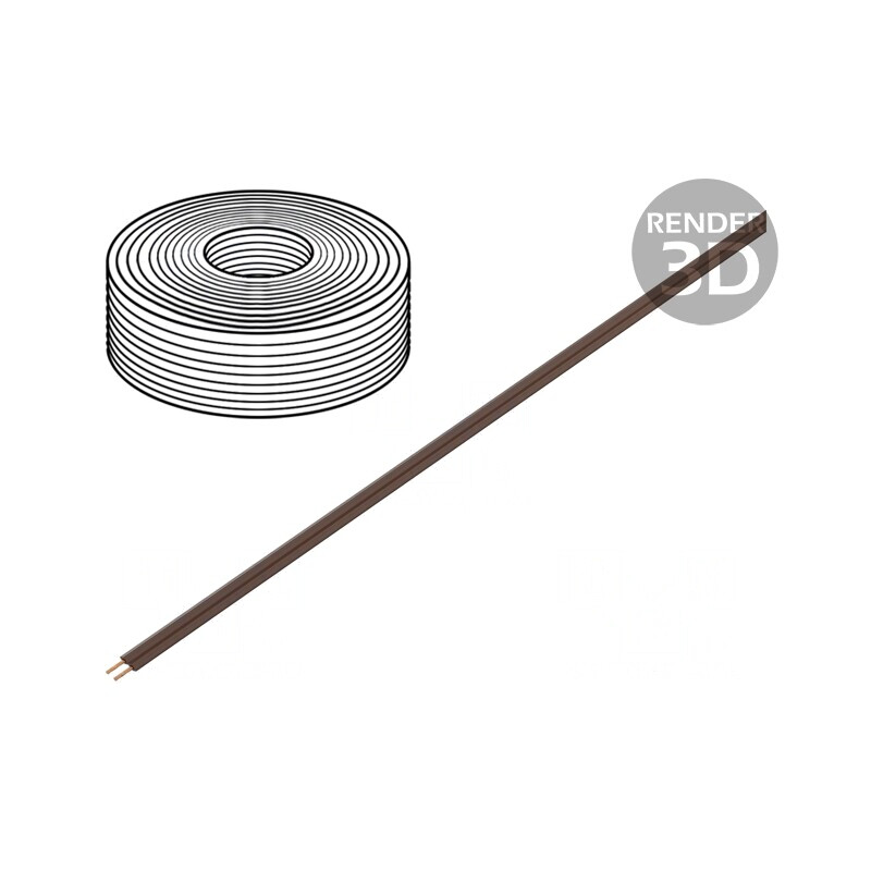 Cablu LiYz 2x0.14mm² 250V 5m Maro | Electronic-mag.ro | Componente Electronice Cablu LiYz 2x0.14mm² 250V 5m Maro | Electronic-mag.ro | Componente Electronice