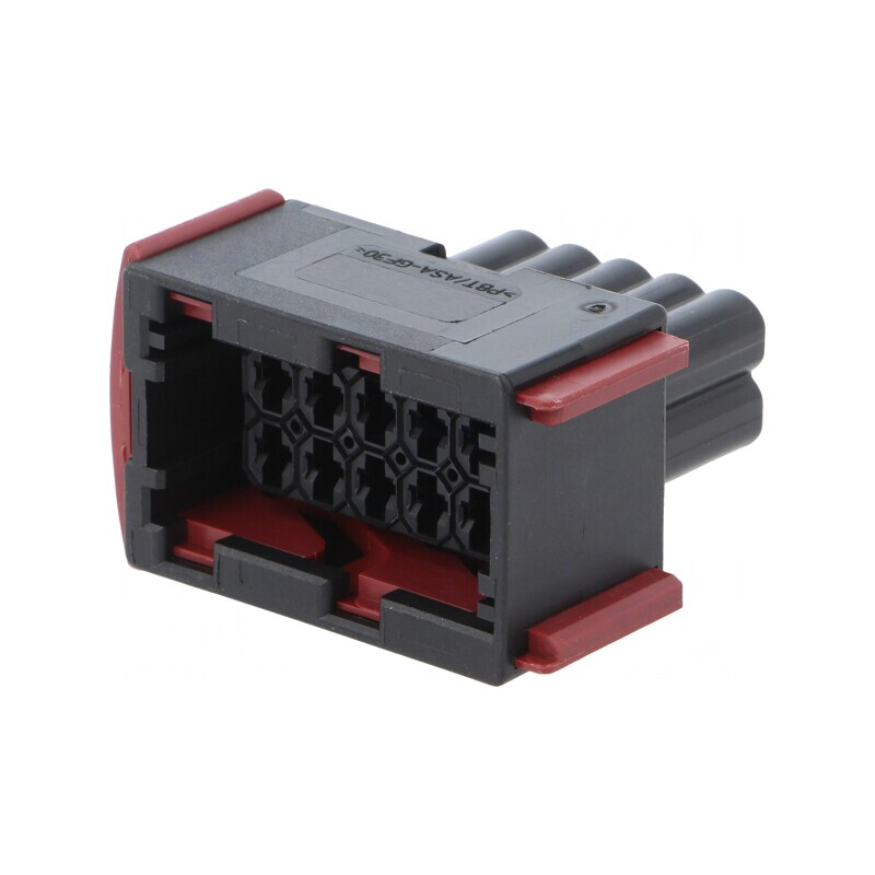 Conector JPT Automotive Mamă 10 PIN Negru | Electronic-mag.ro | Componente Electronice