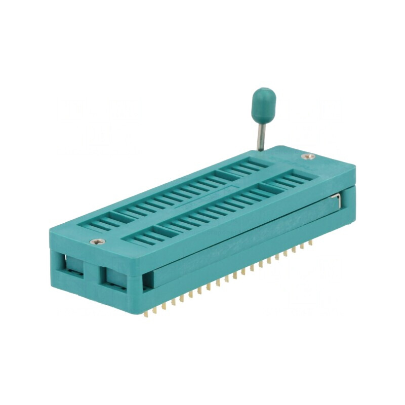 Soclu ZIF DIP40 Circuite Integrate THT 50VDC | Electronic-mag.ro | Componente Electronice