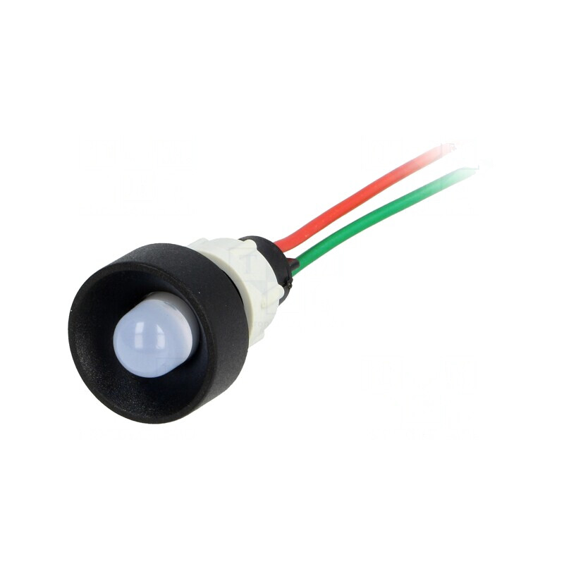 Lampă de control LED albastru 24V Ø13mm IP40 | Electronic-mag.ro | Componente Electronice