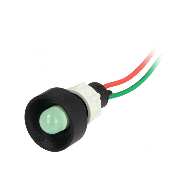 Lampa de control LED verde 24V 13mm | Electronic-mag.ro | Componente Electronice Lampa de control LED verde 24V 13mm | Electronic-mag.ro | Componente Electronice