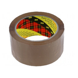 Bandă adezivă maro 66m x 48mm pentru ambalare | Electronic-mag.ro | Componente Electronice