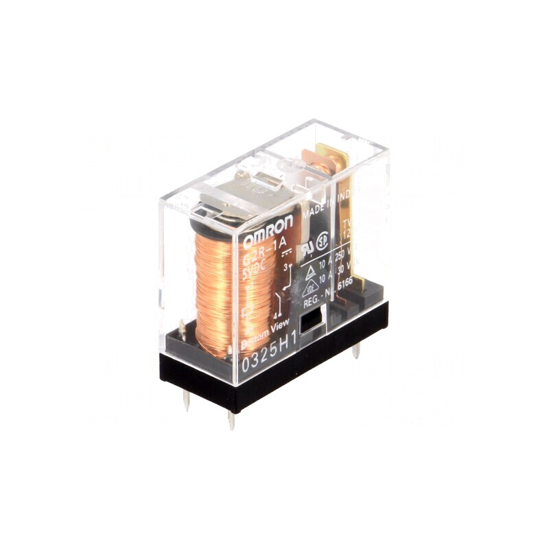Releu Electromagnetic SPST-NO 5VDC 10A | Electronic-mag.ro | Componente Electronice