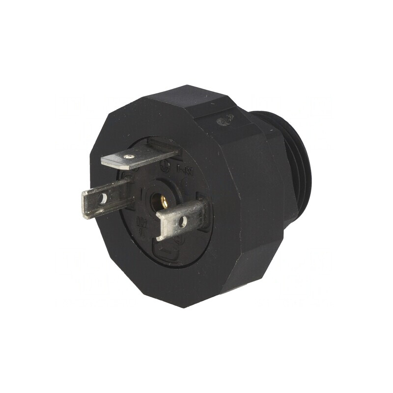 Conector cu Valvă Soclu A 18mm 3 Pini 16A | Electronic-mag.ro | Componente Electronice