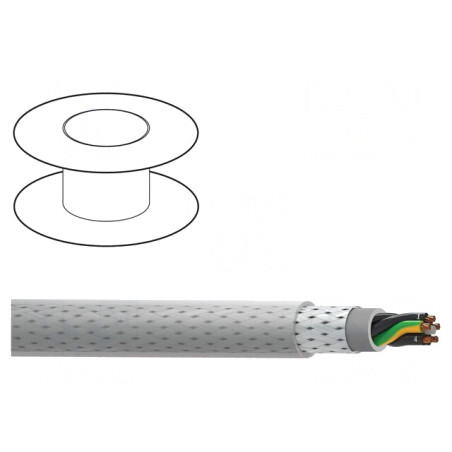Cablu PVC Transparent MACHFLEX 350CY 3G 0.75mm² 300/500V | Electronic-mag.ro | Componente Electronice