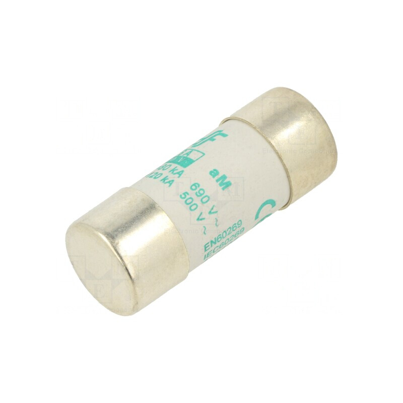 Siguranță AM 6A 690VAC 22x58mm | Electronic-mag.ro | Componente Electronice