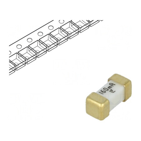 Siguranță Ultra-Rapidă 160mA 125VAC 125VDC SMD | Electronic-mag.ro | Componente Electronice