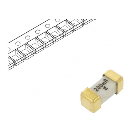 Siguranță Ultra-Rapidă 200mA 125V SMD | Electronic-mag.ro | Componente Electronice