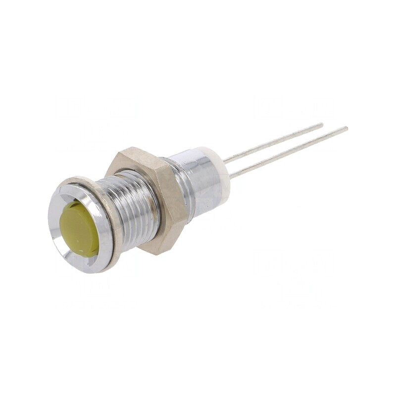 Lampă LED Convex Galbenă Ø8mm pentru PCB Alamă | Electronic-mag.ro | Componente Electronice Lampă LED Convex Galbenă Ø8mm pentru PCB Alamă | Electronic-mag.ro | Componente Electronice