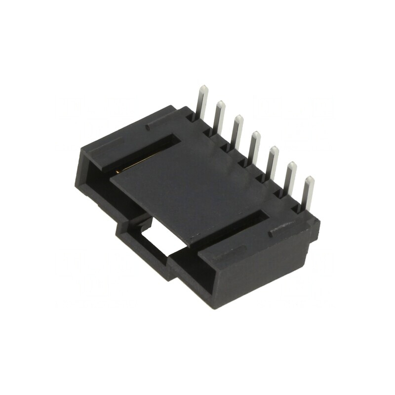 Soclu cablu-placă tată 2,54mm 7 PIN 90° | Electronic-mag.ro | Componente Electronice Soclu cablu-placă tată 2,54mm 7 PIN 90° | Electronic-mag.ro | Componente Electronice