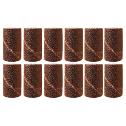 Benzi de șlefuit 6,3mm granulație 120 set 12 bucăți | Electronic-mag.ro | Componente Electronice