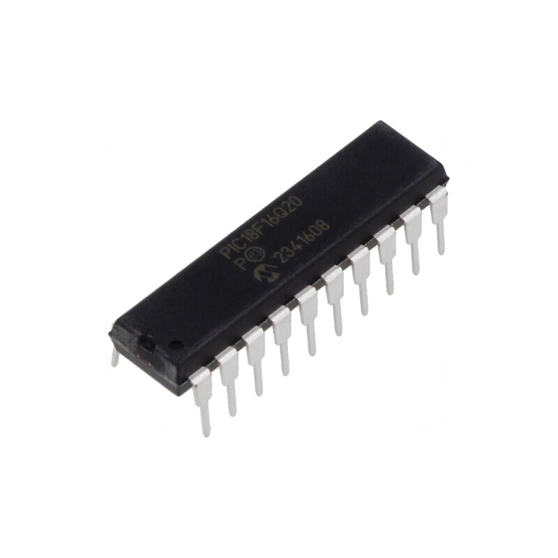 Microcontroler PIC18 64kB 64MHz 1,8-5,5V PDIP20 THT | Electronic-mag.ro | Componente Electronice