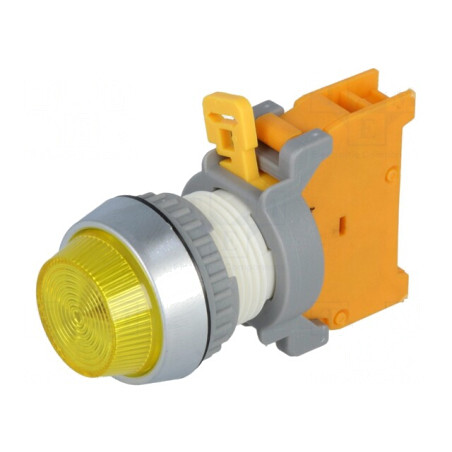 Lumină de Control 22mm PLN22 BA9S Bec Ø22.5mm | Electronic-mag.ro | Componente Electronice