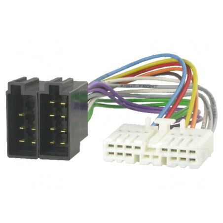 Conector Radio ISO Honda 16 Pin | Electronic-mag.ro | Componente Electronice