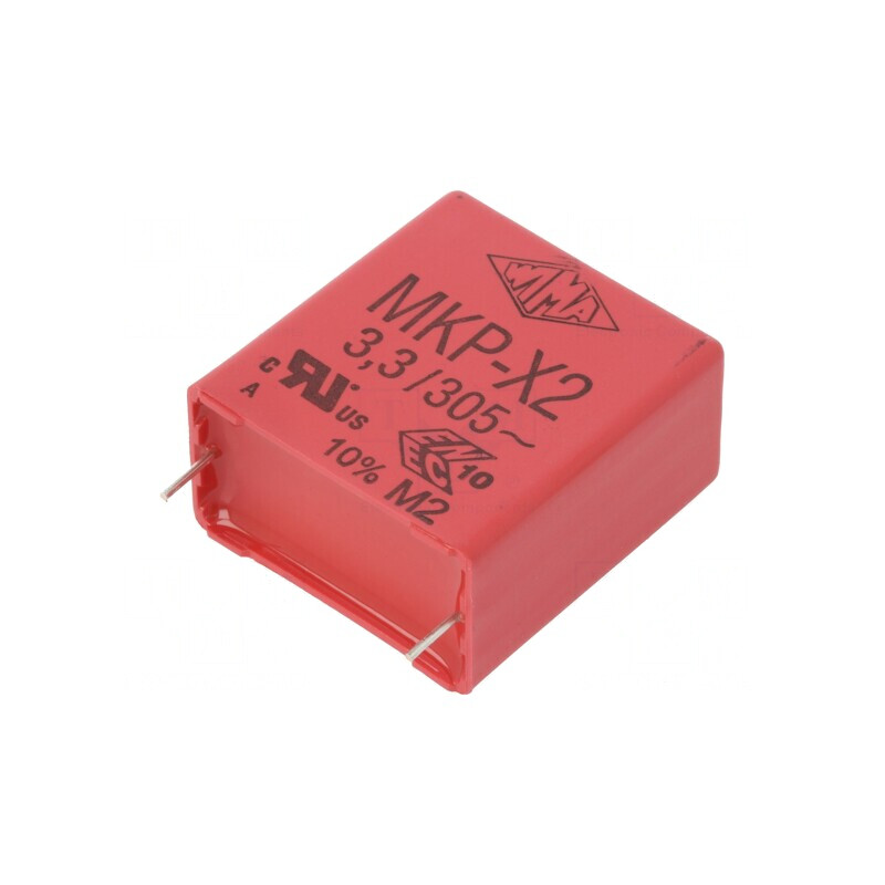 Condensator cu Polipropilenă 3,3uF 31,5x17x34,5mm THT ±10% | Electronic-mag.ro | Componente Electronice