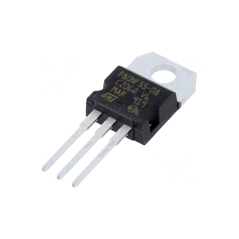 Tranzistor N-MOSFET 55V 80A TO220-3 | Electronic-mag.ro | Componente Electronice