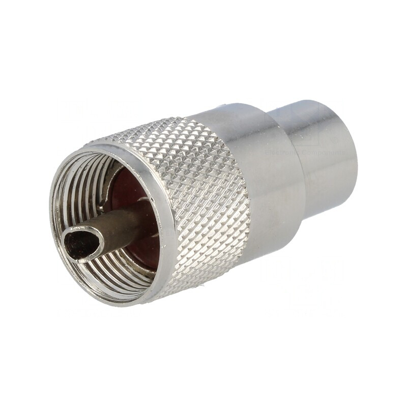 Mufă UHF Tată Drept RG11 pe Cablu | Electronic-mag.ro | Componente Electronice