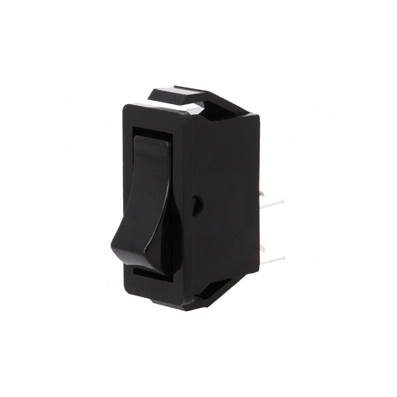 Comutator Rocker SPST ON-OFF 16A 250V Negru | Electronic-mag.ro | Componente Electronice