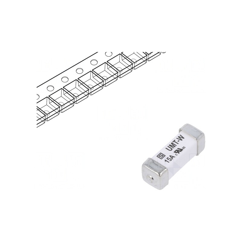 Siguranță 15A 125V SMD Cupru | Electronic-mag.ro | Componente Electronice