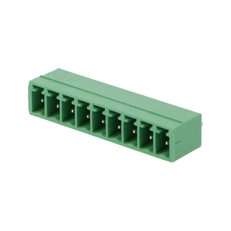Regletă de Conexiuni Deconectabilă 3,81mm 9 Piste Drept Tată | Electronic-mag.ro | Componente Electronice