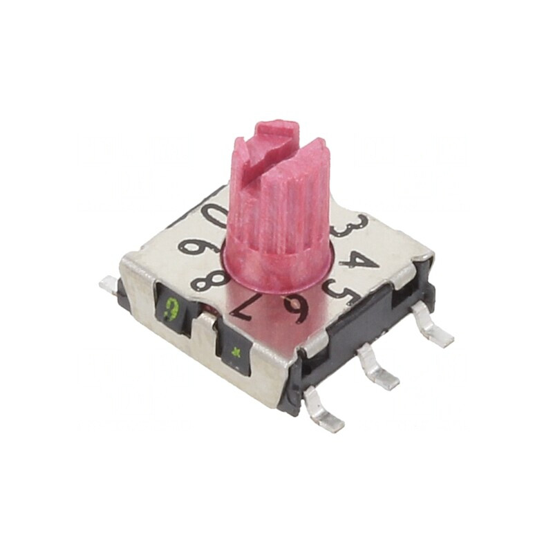 Întrerupător Codificare DEC/BCD 10 SMD 80mΩ | Electronic-mag.ro | Componente Electronice Întrerupător Codificare DEC/BCD 10 SMD 80mΩ | Electronic-mag.ro | Componente Electronice