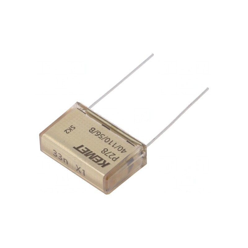 Condensator de Hârtie X1 33nF 480VAC THT 22,5mm ±20% | Electronic-mag.ro | Componente Electronice Condensator de Hârtie X1 33nF 480VAC THT 22,5mm ±20% | Electronic-mag.ro | Componente Electronice