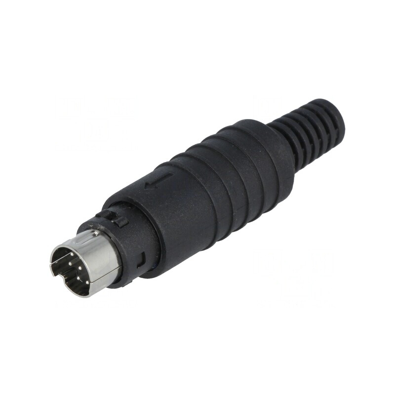 Mufă DIN mini 8 pini tată pentru cablu | Electronic-mag.ro | Componente Electronice