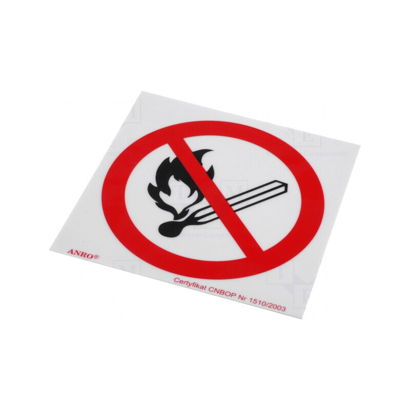 Indicatoare Protecție Antiincendiu 150x150mm PLA | Electronic-mag.ro | Componente Electronice