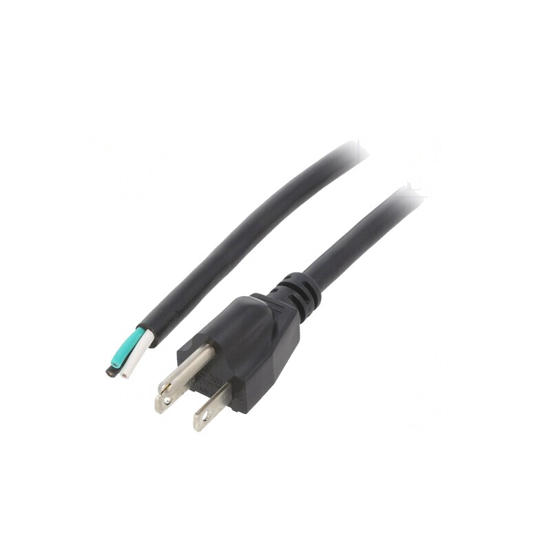 Cablu Alimentare 3x16AWG NEMA 5-15 1m Negru 13A | Electronic-mag.ro | Componente Electronice Cablu Alimentare 3x16AWG NEMA 5-15 1m Negru 13A | Electronic-mag.ro | Componente Electronice