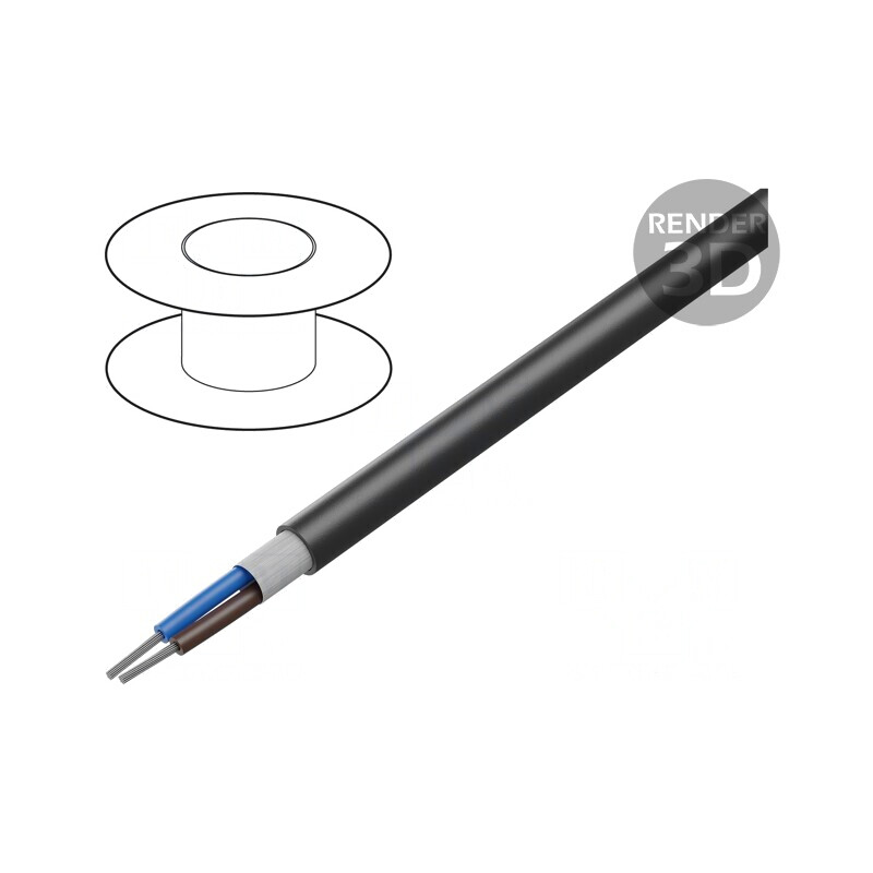 Cablu Electric Negru 2x0,5mm2 HELUTHERM 145 MULTI | Electronic-mag.ro | Componente Electronice Cablu Electric Negru 2x0,5mm2 HELUTHERM 145 MULTI | Electronic-mag.ro | Componente Electronice