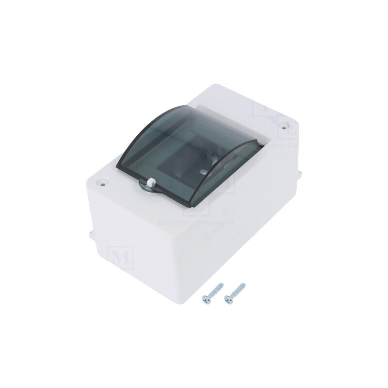 Carcasă Albă pentru Aparatură Modulară IP20 3 Module 400V | Electronic-mag.ro | Componente Electronice