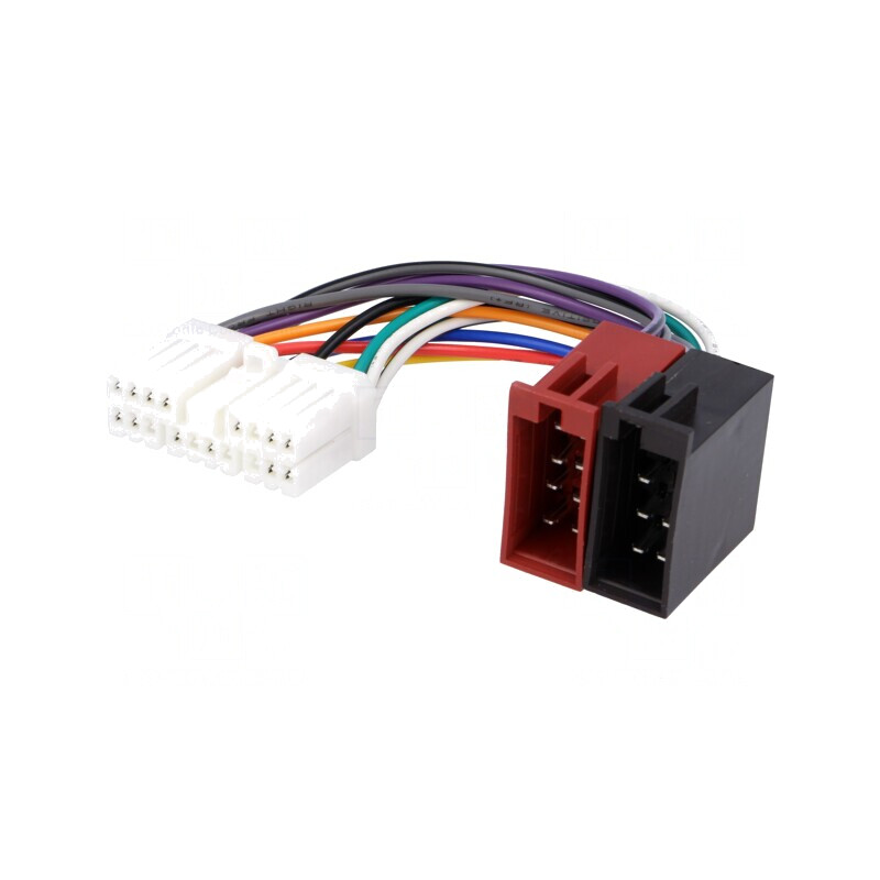 Conector Radio ISO pentru Chevrolet, Daewoo, SsangYong 18-PIN | Electronic-mag.ro | Componente Electronice