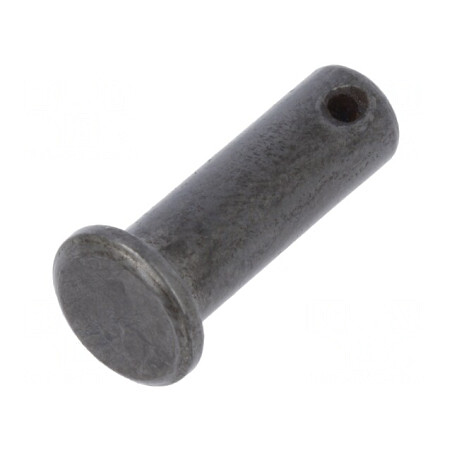 Bulon oțel 6mm x 18mm cu orificiu DIN 1434 | Electronic-mag.ro | Componente Electronice