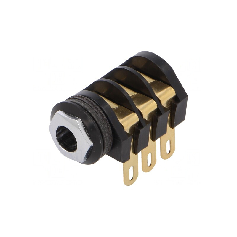 Soclu Jack 6.3mm Stereo cu Întrerupător Triplu | Electronic-mag.ro | Componente Electronice