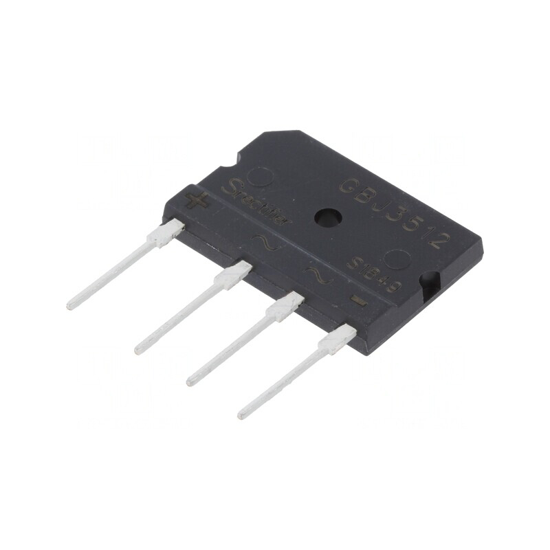 Punte Redresoare Monofazată 1,2kV 35A 420A GBJ | Electronic-mag.ro | Componente Electronice Punte Redresoare Monofazată 1,2kV 35A 420A GBJ | Electronic-mag.ro | Componente Electronice
