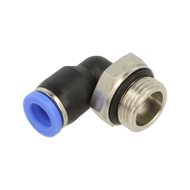 Racord push-in 90° rotativ 15bar 60°C | Electronic-mag.ro | Componente Electronice